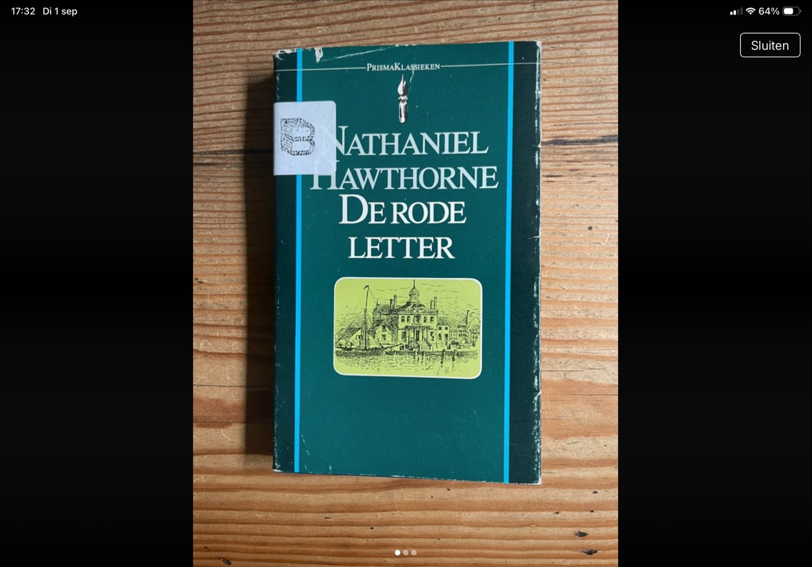 GEVRAAGD: De Rode Letter met grotere letter, Boeken, Ophalen of Verzenden, Gelezen