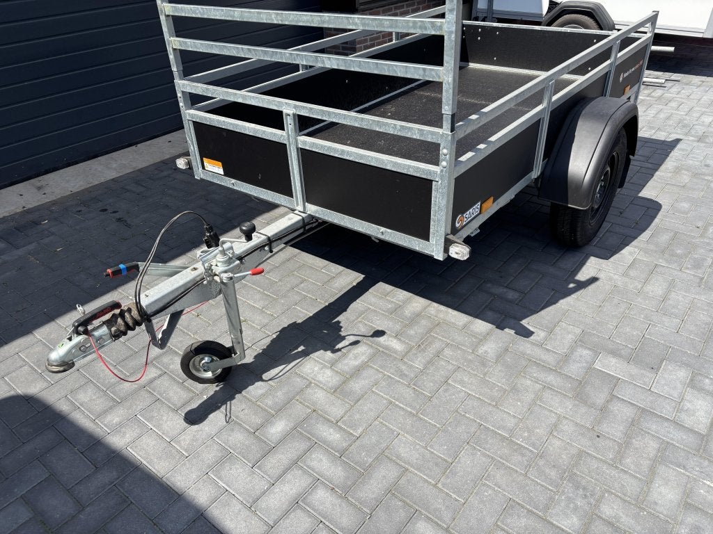 Saris enkelasser aanhanger aanhangwagen NIEUW 1350 kg geremd, Gebruikt