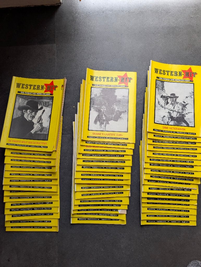western boekjes (64 stuks) - Western Hit, etc, Ophalen of Verzenden, Gelezen
