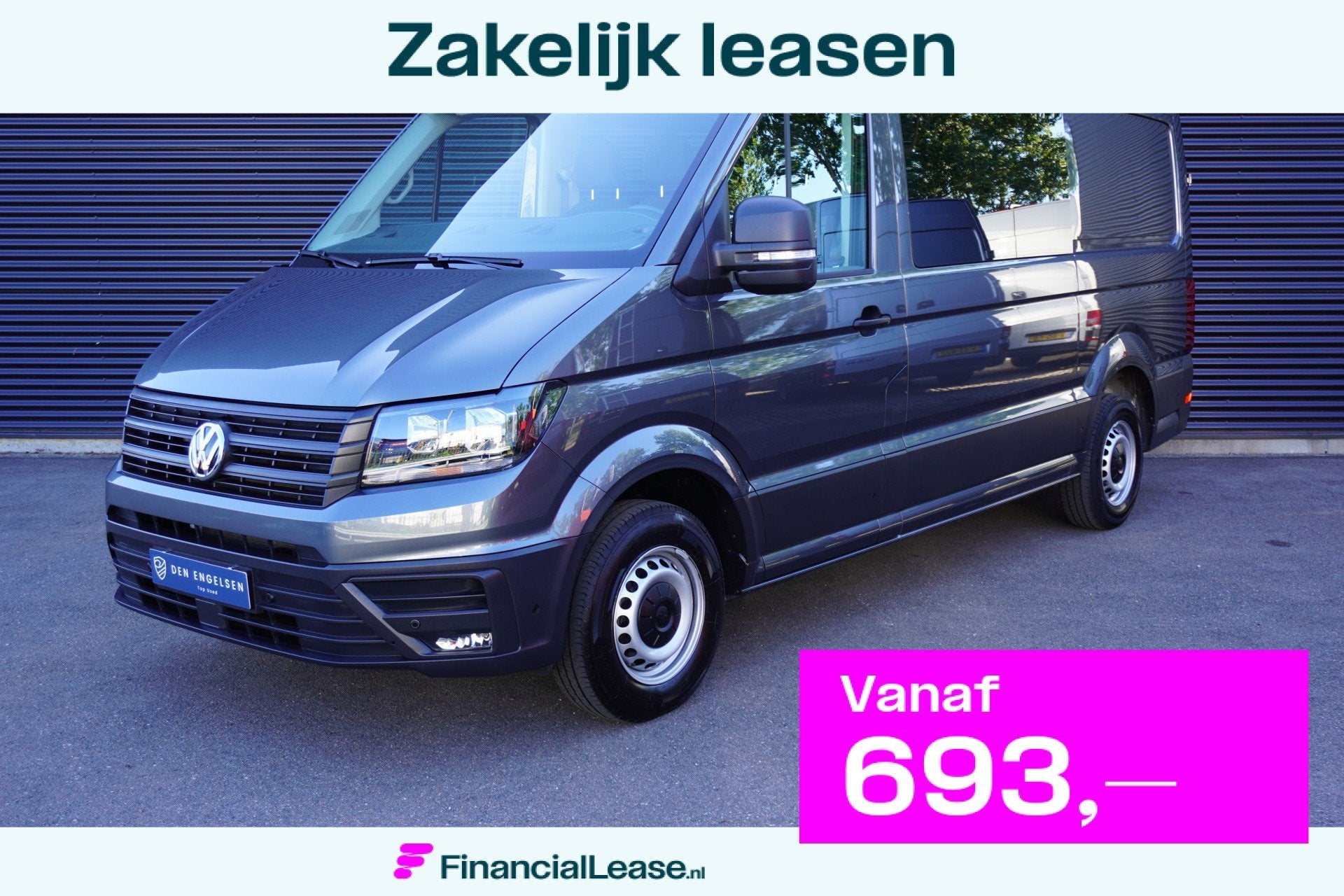 Volkswagen Crafter 180pk Automaat Dubbele cabine L3H2/L2H1 T, Gebruikt, Euro 6, 4 cilinders, Volkswagen