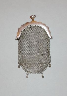 Beugeltas Zilver Malienkolder Beursje Kinderbeursje Buidel, Verzenden, Zilver