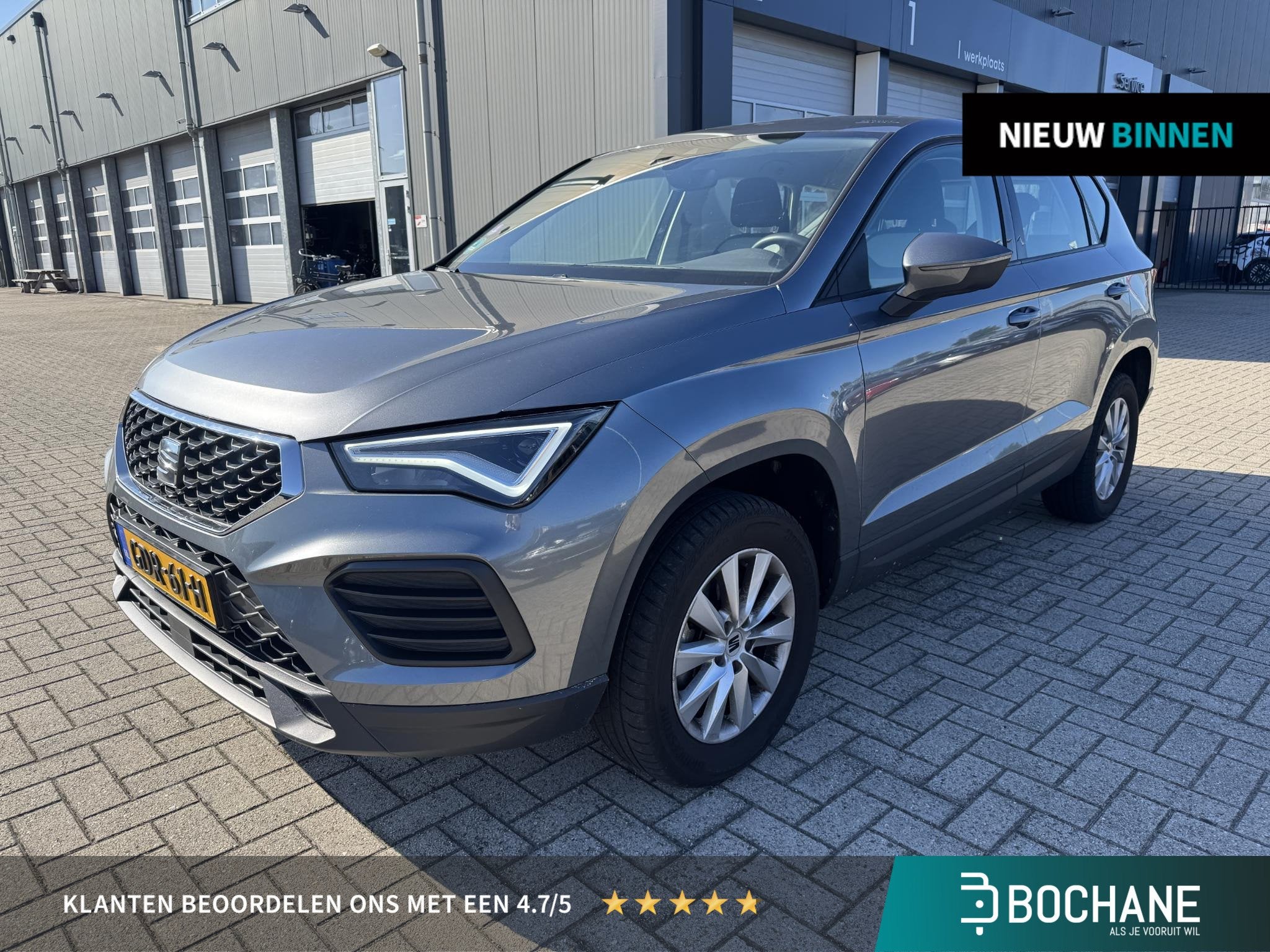 SEAT Ateca 1.0 TSI Reference | Apple Carplay/Android Auto |, Auto's, Seat, Voorwielaandrijving, Stof, Gebruikt, Met garantie (alle)