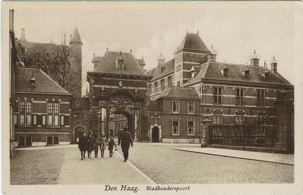 Den Haag – Stadhouderspoort (Artur Klitzsch 2274), Ophalen of Verzenden, 1920 tot 1940, Ongelopen, Zuid-Holland