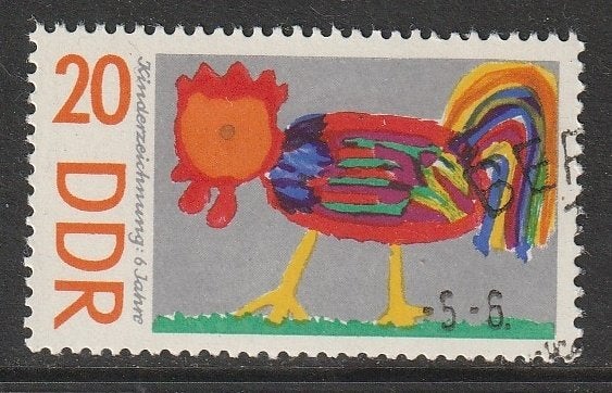 DDR 1967 1283 Haan, Gest, Postzegels en Munten, Ophalen of Verzenden, DDR, Gestempeld