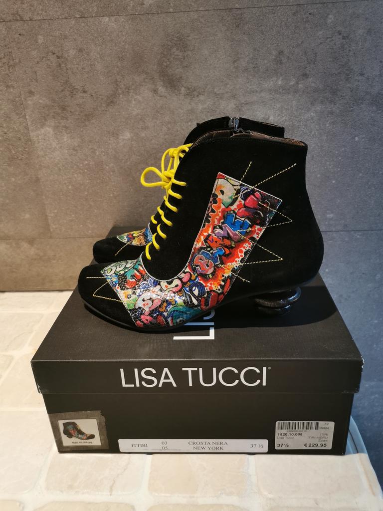 Lisa Tucci maat 37, Kleding | Dames, Schoenen, Ophalen of Verzenden, Zo goed als nieuw, Zwart