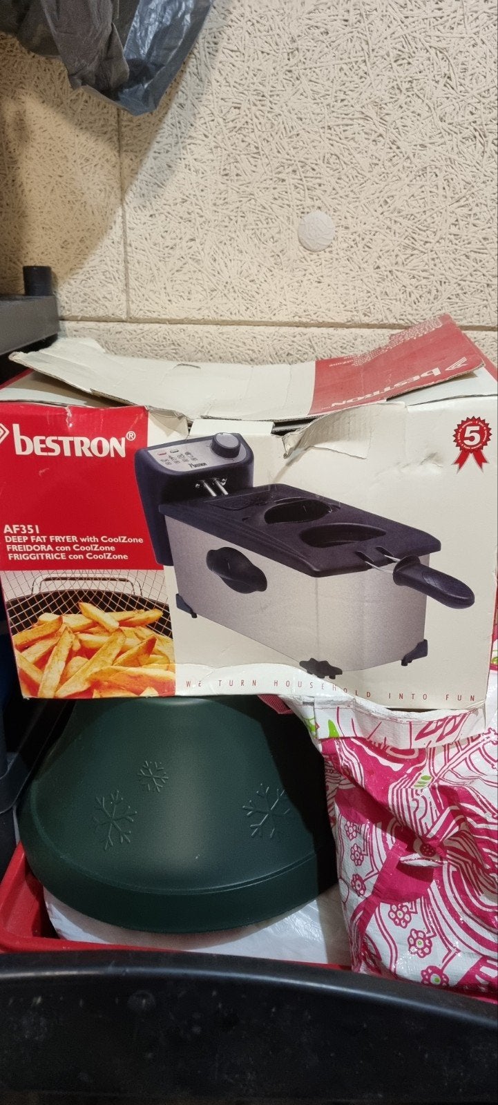 frituur nieuw, Ophalen, Nieuw, 4 t/m 7 personen