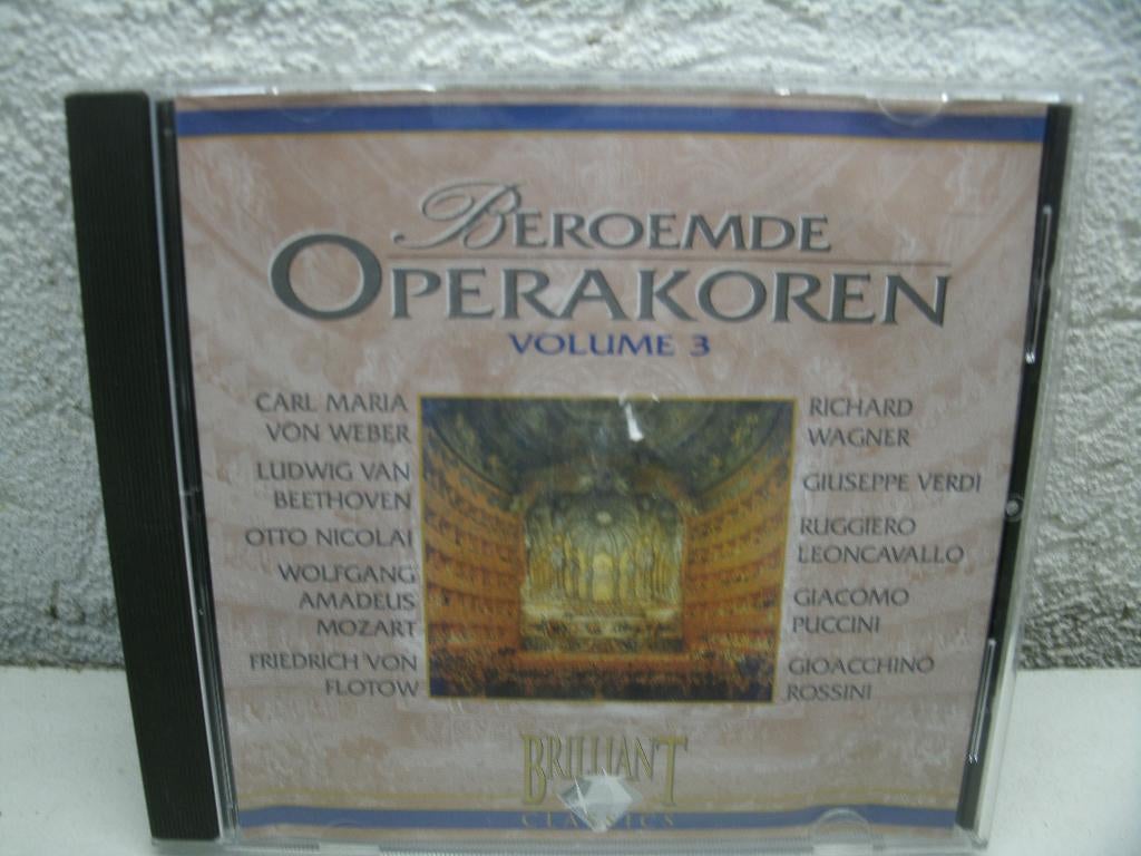 cd 39 beroemde operakoren vol 3, Ophalen of Verzenden, Zo goed als nieuw, Overige typen