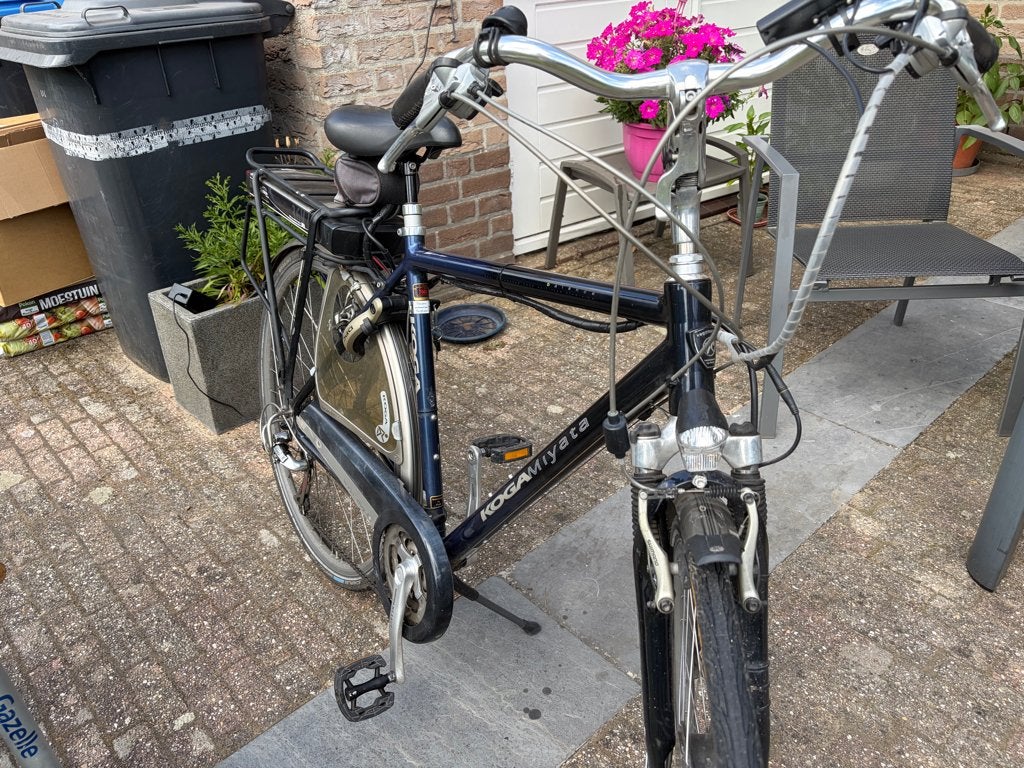 elektrischeHeren fiets, Gebruikt, 51 tot 55 cm, 50 km per accu of meer, Ophalen