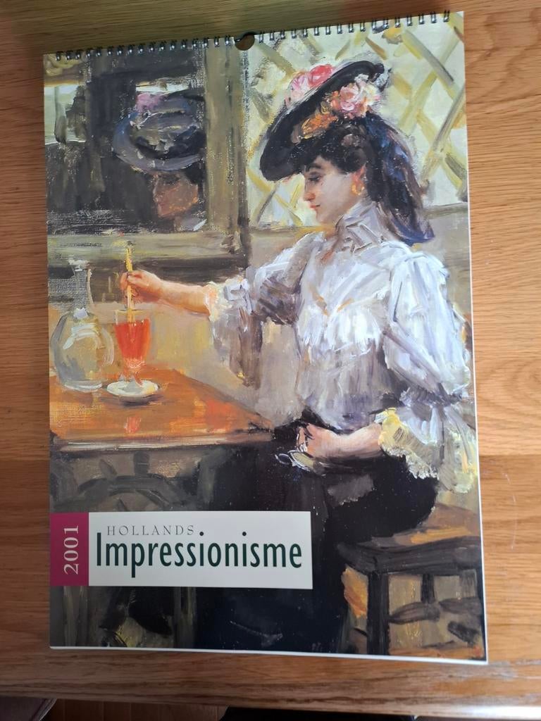 Kunstkalender 2001 Hollands impressionisme, Ophalen of Verzenden, Zo goed als nieuw