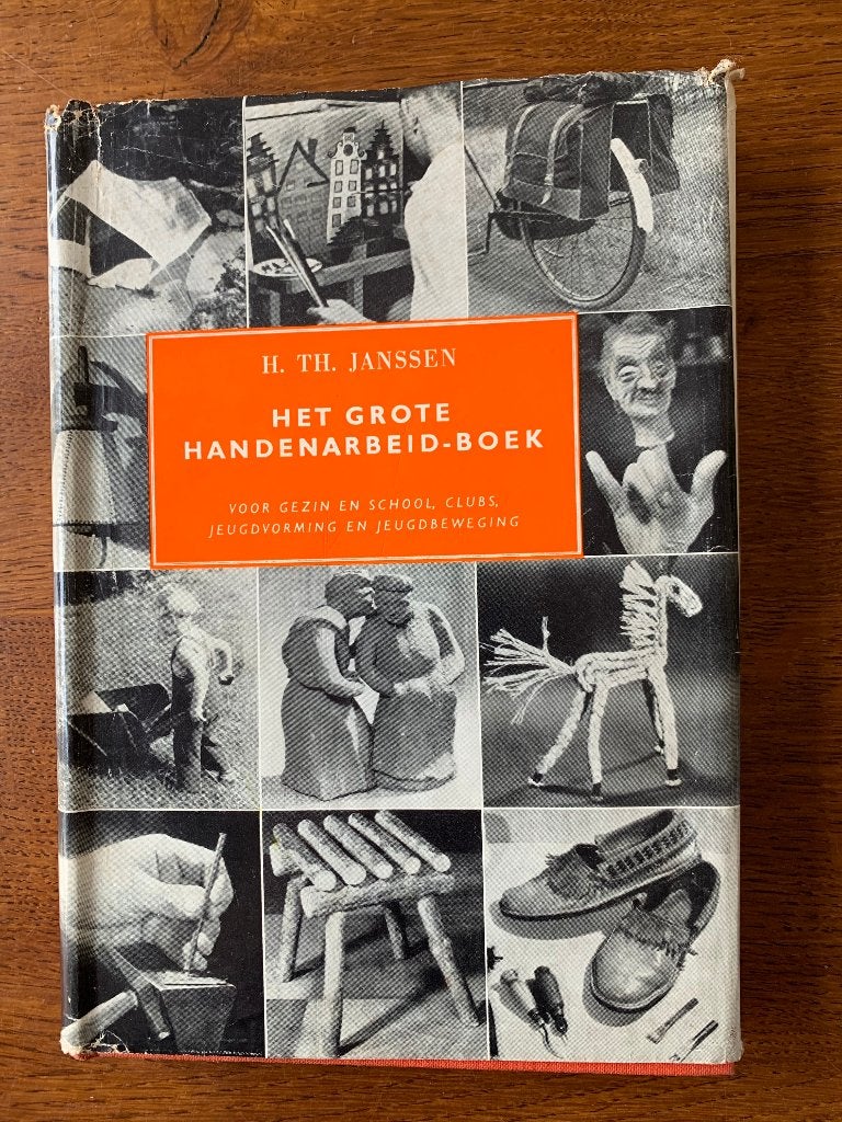 "Het Grote Handenarbeid-boek" H. Th. Janssen, Ophalen of Verzenden, Zo goed als nieuw, Overige onderwerpen