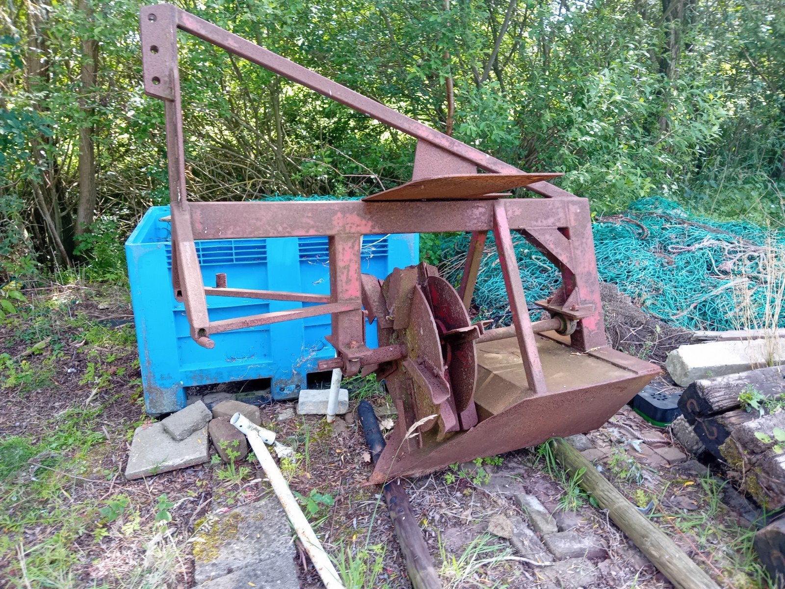 Greppelfrees goed werkend, Ophalen, Alletouw, Info@alletouw.nl, Westergeast