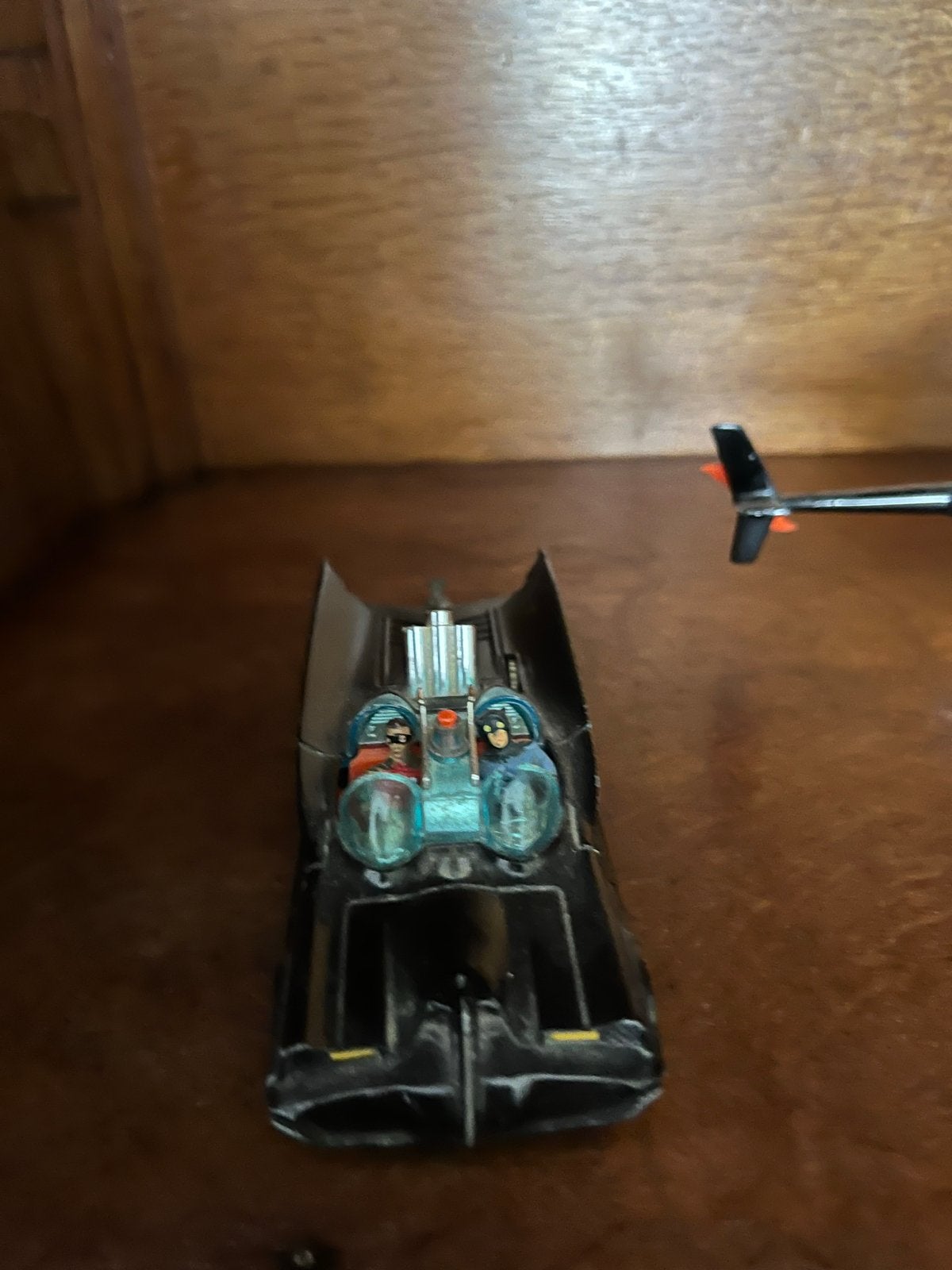 Vintage Batman Batmobile & Batcopter Speelgoed, Ophalen, Gebruikt