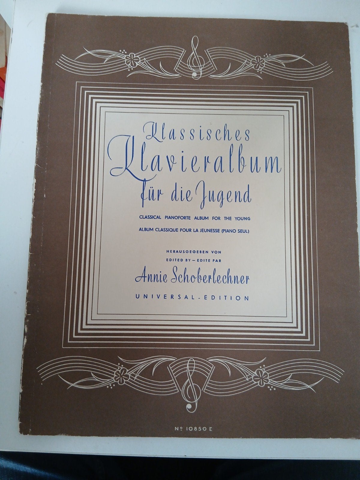 Klassisches Klavieralbum für die Jugend Annie Schoberlechne, Gebruikt, Klassiek, Ophalen of Verzenden, Thema