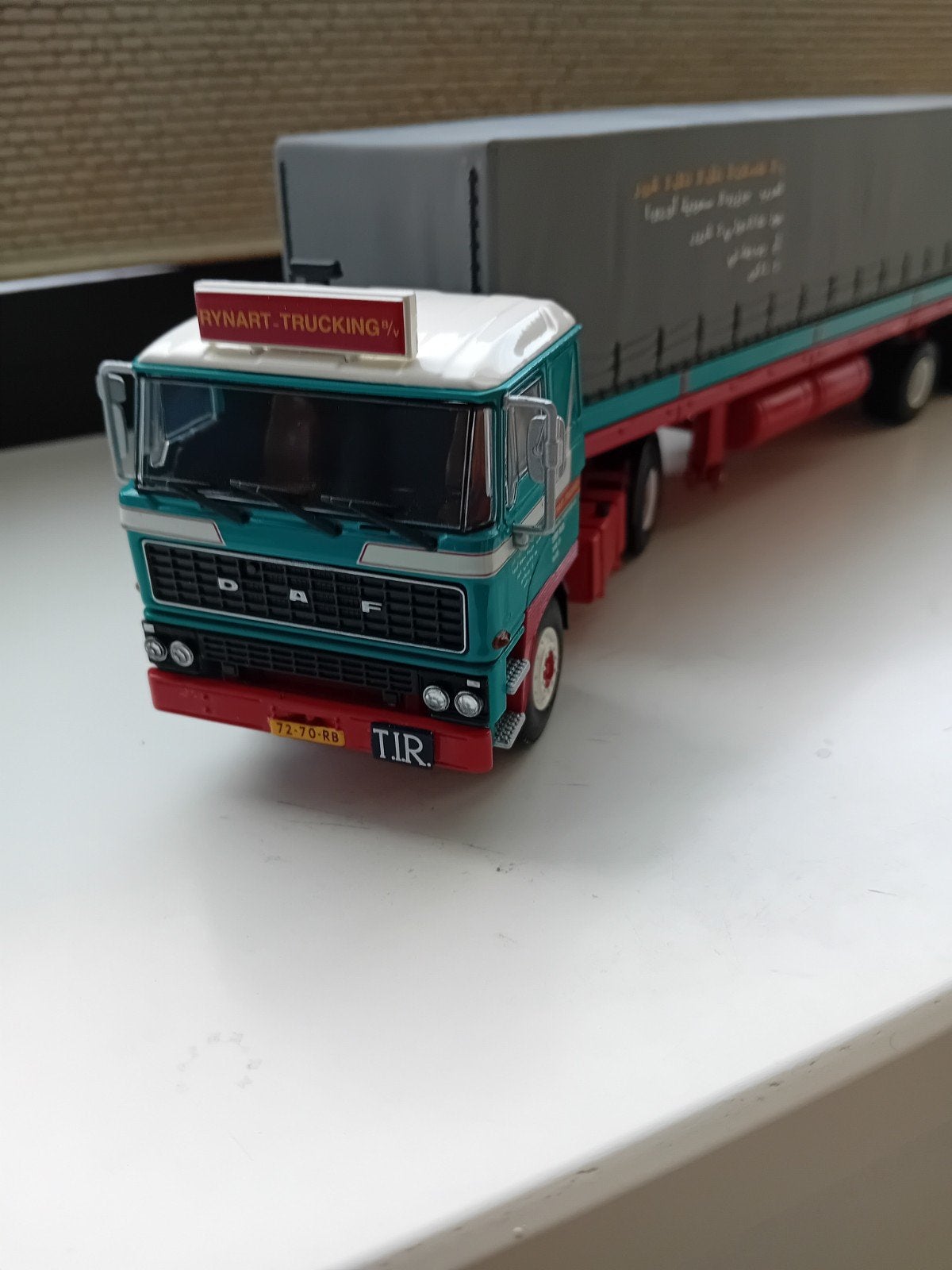 Daf 2800 4x2 met huiftrailer Rynart Trucking., Ophalen of Verzenden, Zo goed als nieuw, Bus of Vrachtwagen, Wsi