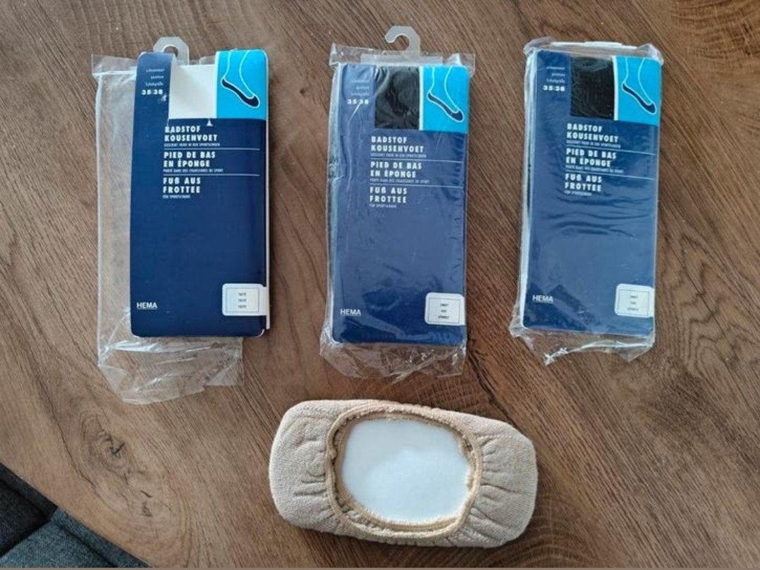 NIEUW: 3 Paar HEMA kousenvoetjes, Kousenvoetjes en Kniekousjes, Maat 35 t/m 38, Nieuw, Ophalen of Verzenden