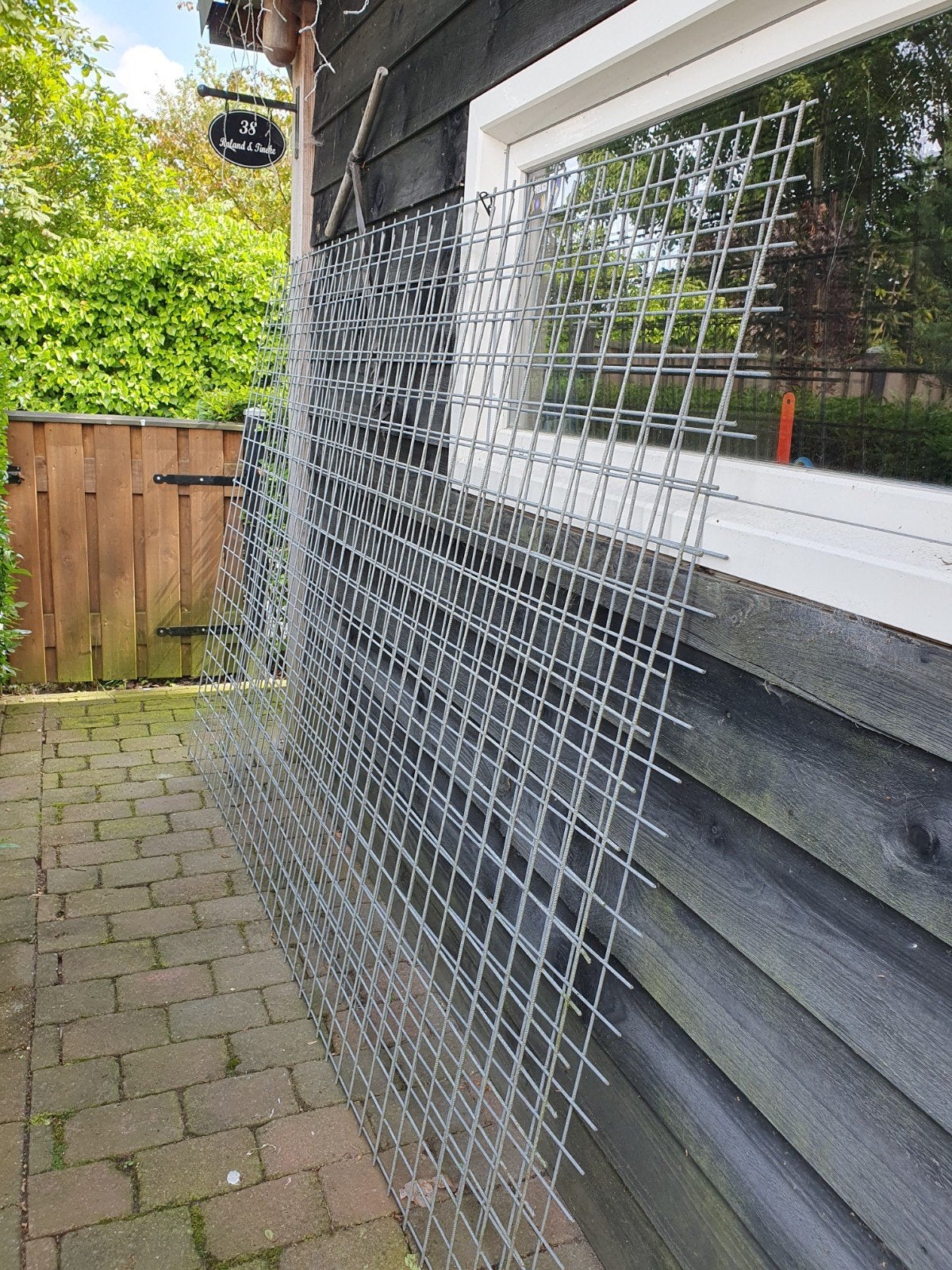 Gegalvaniseerd beton gaas, Ophalen