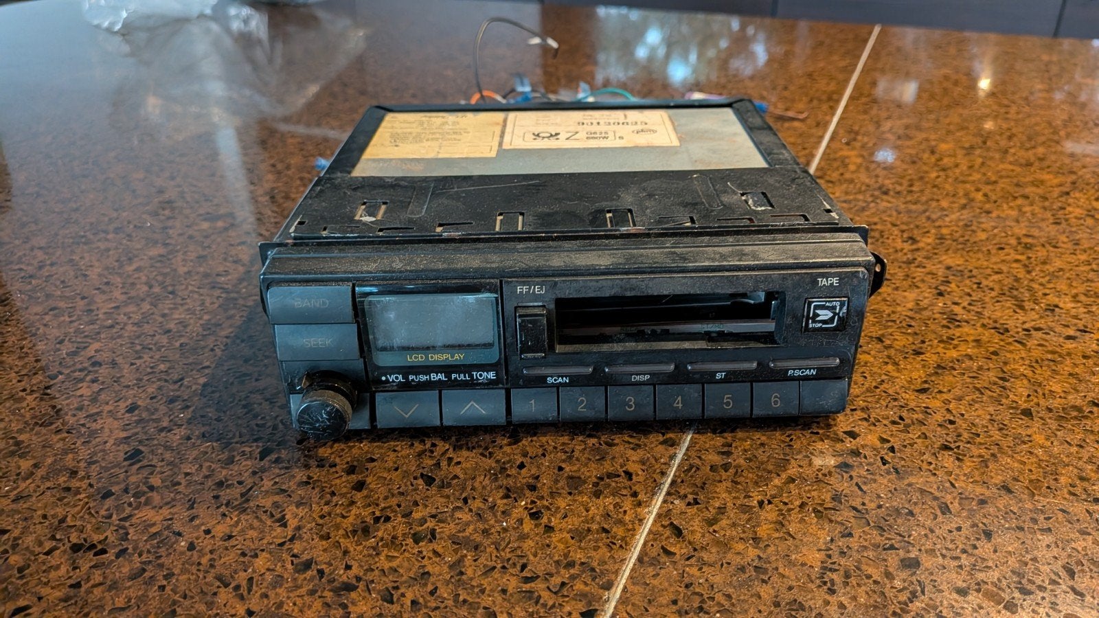 Vintage Supertech Cassette Autoradio (Oldschool / Youngtimer, Auto diversen, Ophalen of Verzenden, Gebruikt
