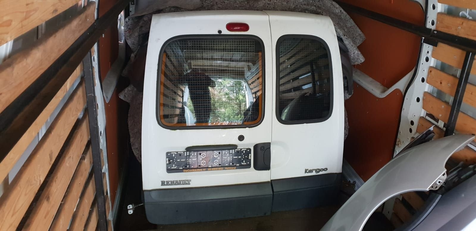 RENAULT KANGO ACHTER PORTIEREN MODEL 2005, Gebruikt, -, Ophalen of Verzenden, Achter