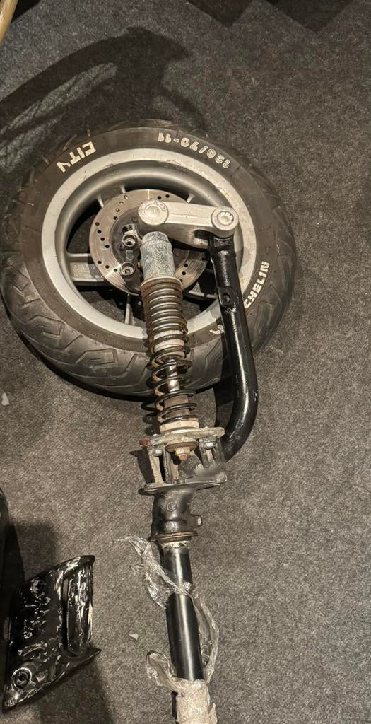 Zip sp vork omgelast, Ophalen of Verzenden, Zo goed als nieuw, Overige typen, Piaggio