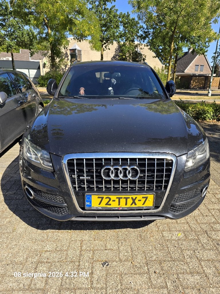 Audi Q5 2.0 Tfsi Hybrid Quattro 245pk Tiptronic 2012 Zwart, Auto's, Audi, Automaat, Euro 5, Zwart, Vierwielaandrijving