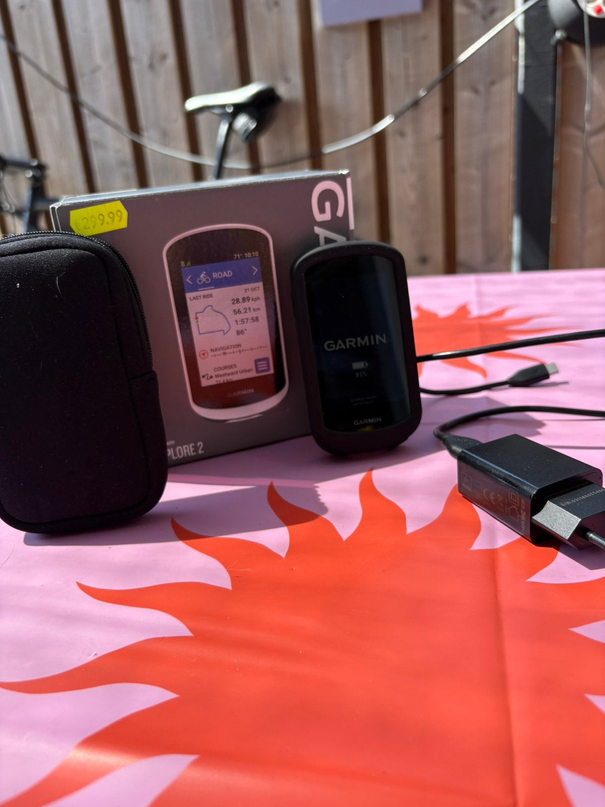 Garmin Edge Explore 2, Ophalen of Verzenden, Zo goed als nieuw