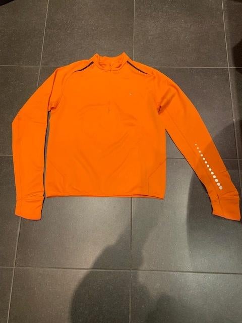 oranje Nike sphere dry shirt lange mouwen maat L, Kleding | Dames, Maat 42/44 (L), Nike, Oranje, Ophalen of Verzenden