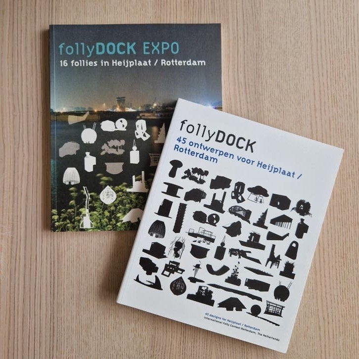 FollyDOCK boeken: 45 ontwerpen & 16 follies Heijplaat, Boeken, Kunst en Cultuur | Architectuur, Zo goed als nieuw, Architectuur algemeen