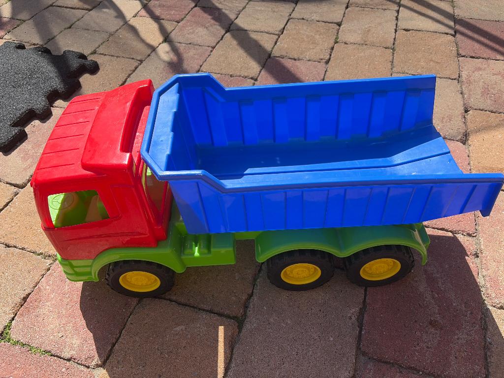 Buiten speelgoed grote kiepwagen, Ophalen, Gebruikt, Overige typen