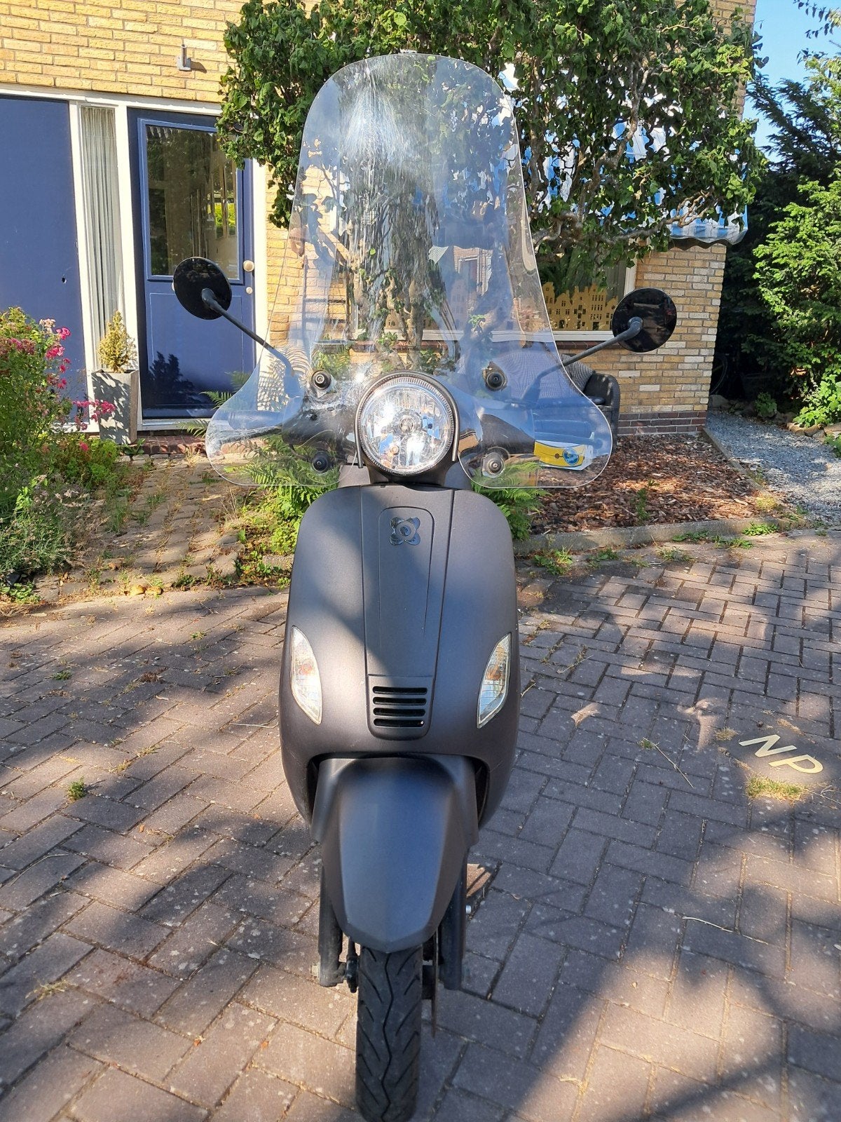 AGM VX50 Scooter - Mat Zwart, blauw kenteken, Ophalen, Gebruikt, Overige typen, Overige merken