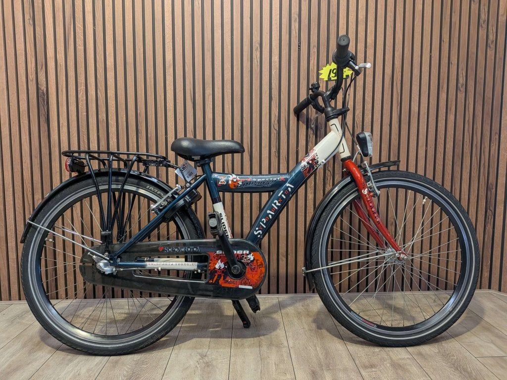 Sparta Slider 24 inch jongensfiets, Terugtraprem, Sparta, Niet ingevuld, Handrem