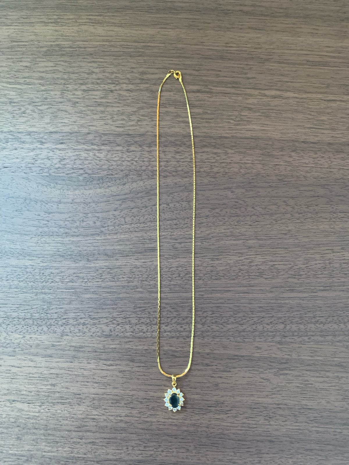 Ketting met hanger, Ophalen of Verzenden, Zo goed als nieuw, Goud, Overige materialen
