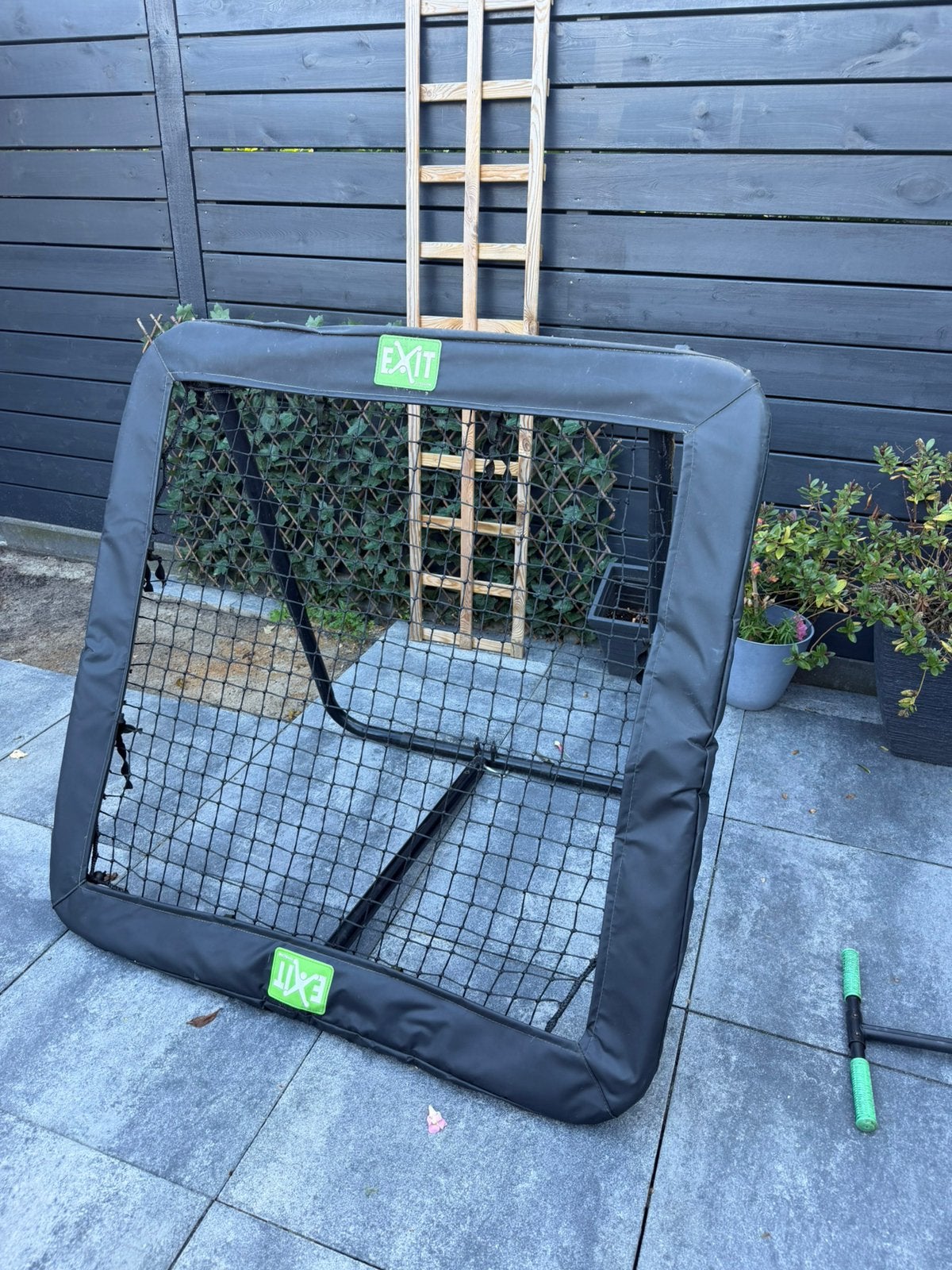 Voetbal rebouncer, Ophalen, Gebruikt