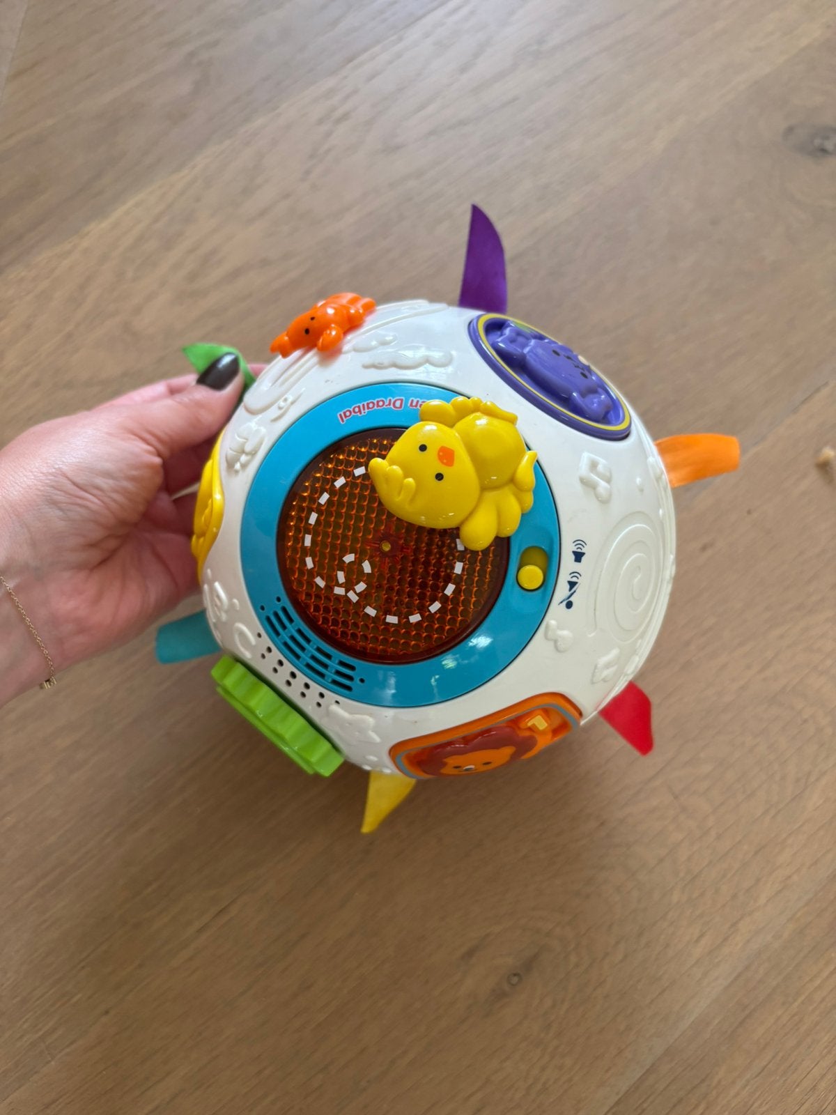 VTech Baby Musical Activity Ball, Kinderen en Baby's, Speelgoed | Vtech, Ophalen of Verzenden, Zo goed als nieuw, 6 maanden tot 2 jaar