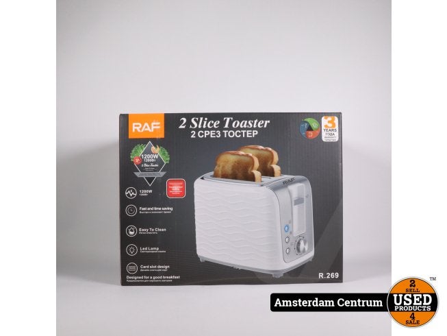 RAF R.269 Slice Toaster - Nieuw