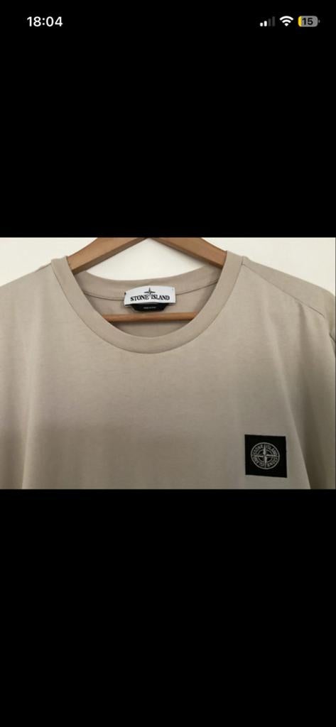 Stone Island T-shirt XXXL, Kleding | Heren, Verzenden, Gedragen, Overige maten, Beige