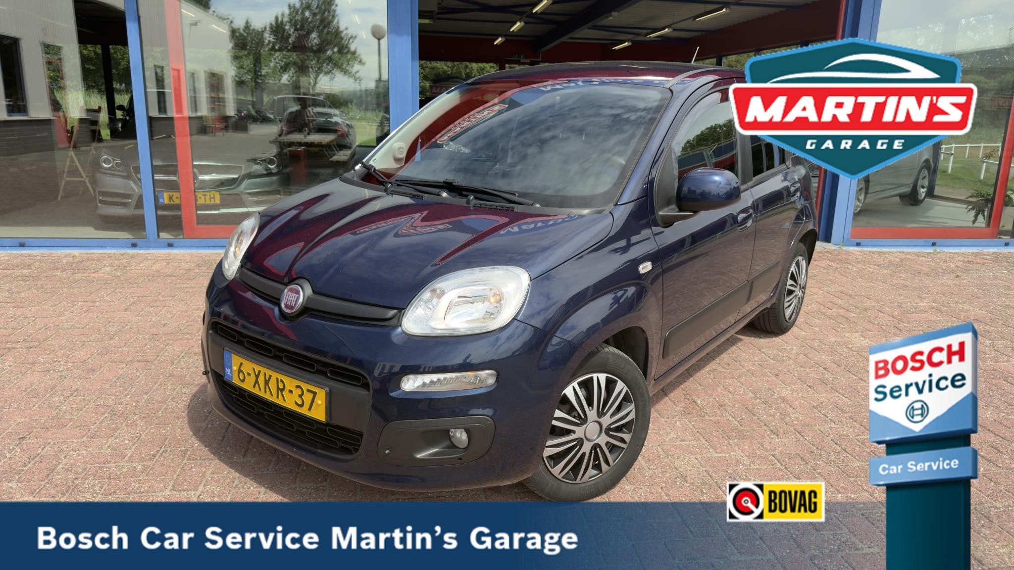 Fiat Panda 0.9 TwinAir Lounge AIRCO STUURBEDIENING, Voorwielaandrijving, Stof, Gebruikt, Panda