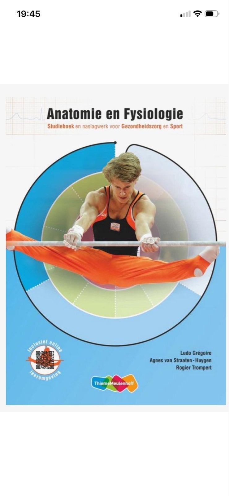 Anatomie en Fysiologie - Gezondheidszorg en Sport, Boeken, Ophalen of Verzenden, Beta, Nieuw, HBO