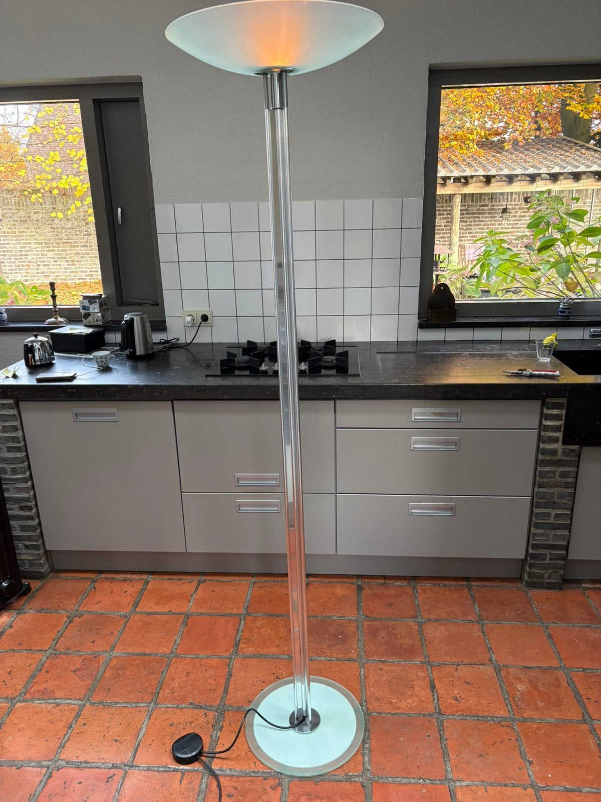Stalamp, Ophalen, Zo goed als nieuw
