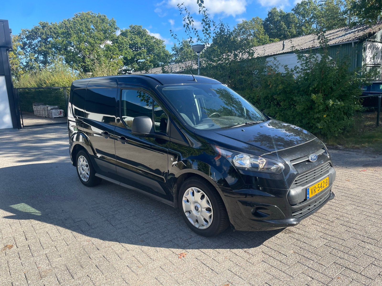 Ford Transit Connect 1.6 Tdci 70KW 2015, Auto's, Zwart, Origineel Nederlands, Particulier, 1560 cc