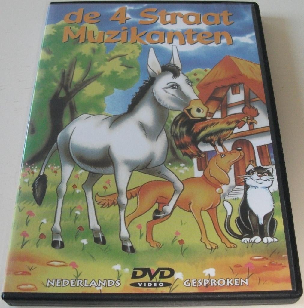 Dvd *** 4 STRAAT MUZIKANTEN ***, Avontuur, Alle leeftijden, Ophalen of Verzenden, Zo goed als nieuw