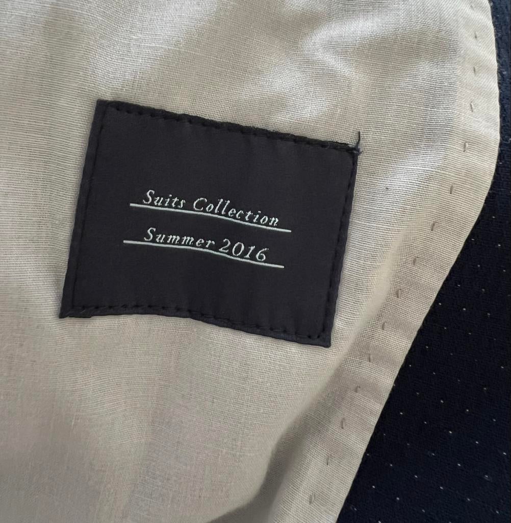 Zara Man Blazer - Blauw, Maat 52 (L), Ophalen of Verzenden, Nieuw, Maat 52/54 (L), Blauw