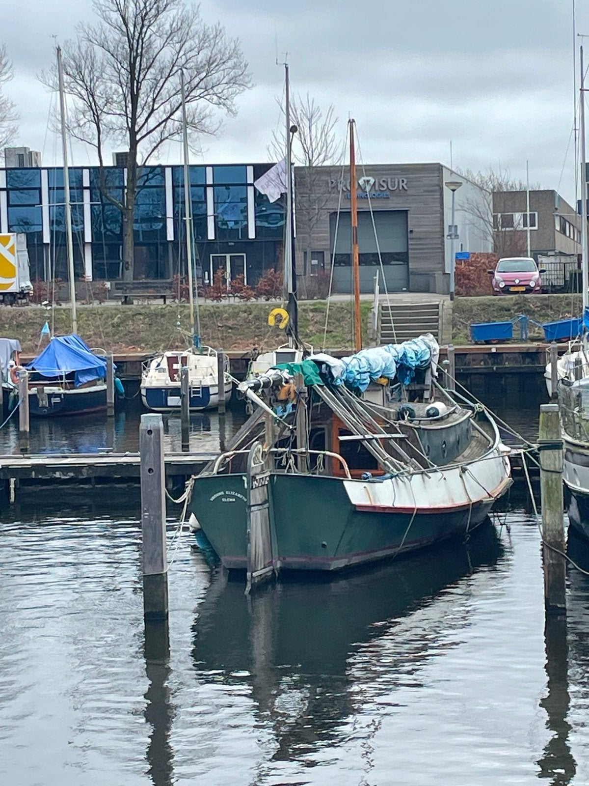 Klassiek Motorjacht Zeeschouw - Vrouwe Elizabeth Elema, Ophalen, Gebruikt, Binnenboordmotor, Keuken
