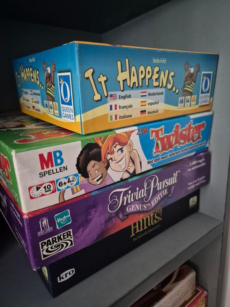 Spel Hints!, Hobby en Vrije tijd, Gezelschapsspellen | Bordspellen, Vijf spelers of meer, Ophalen, Gebruikt, Parker