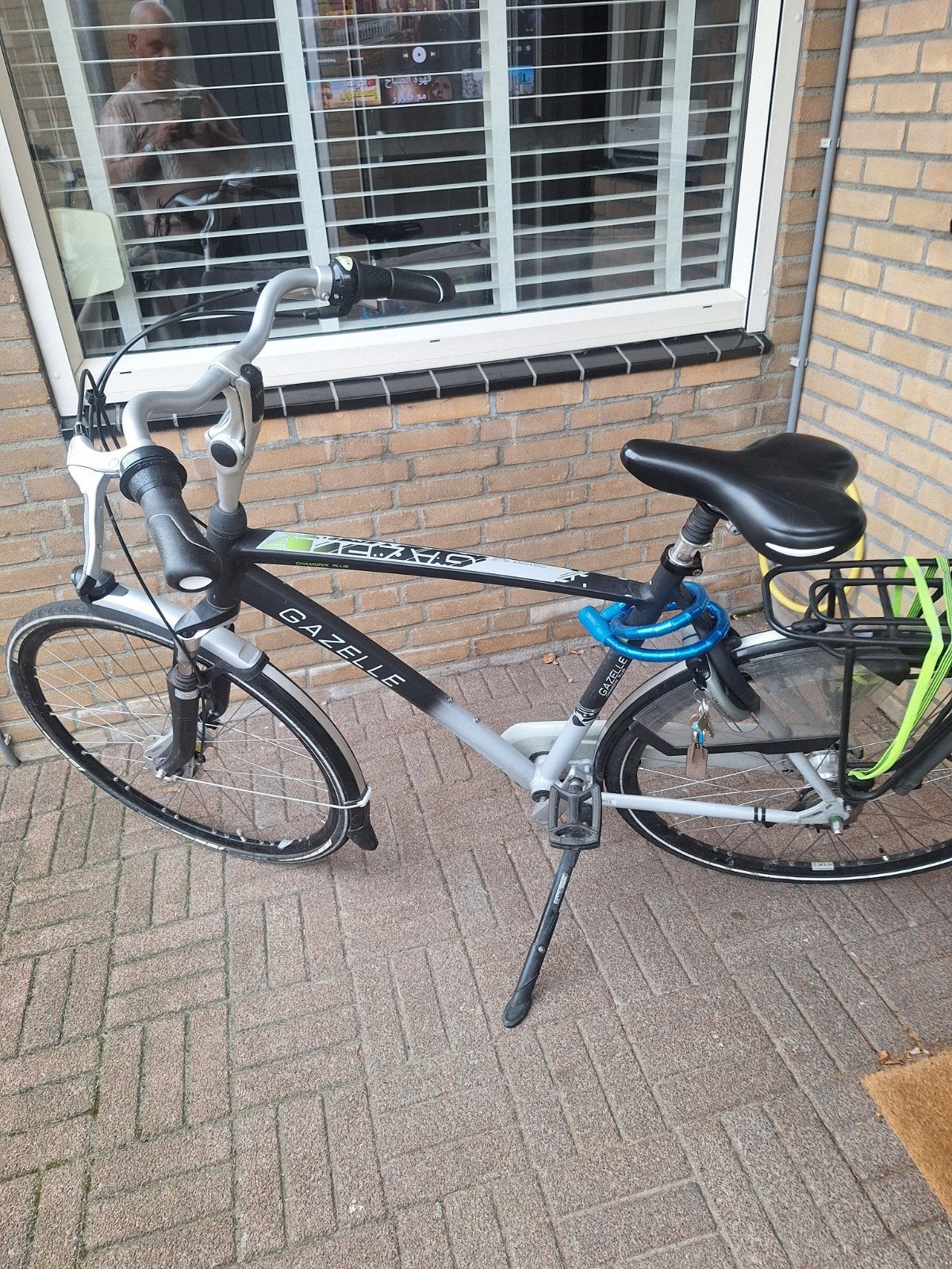 Gazelle Chamonix Plus Herenfiets - Gebruikt, Fietsen en Brommers, Ophalen, Velgrem, Versnellingen, Zo goed als nieuw