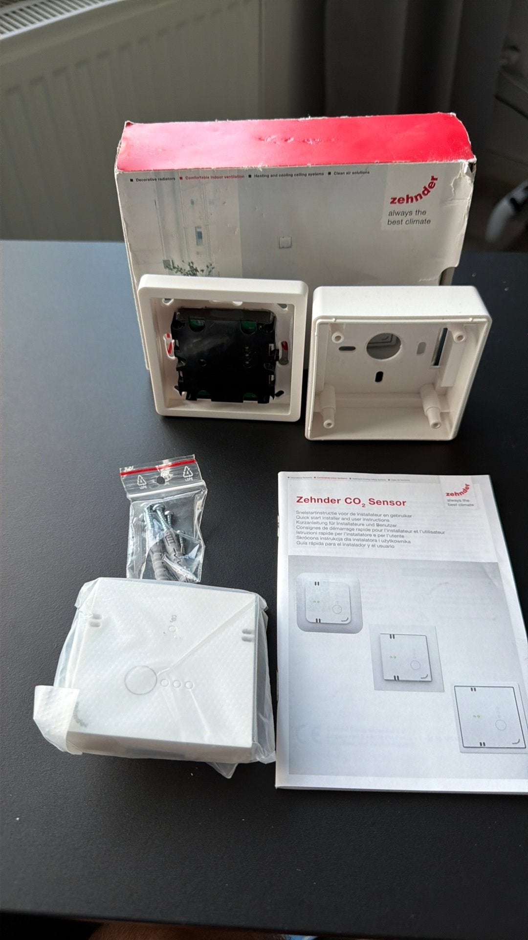 Nieuwe Zehnder CO2 Sensor RF67 (230V), Ophalen of Verzenden, Nieuw, Afzuiger