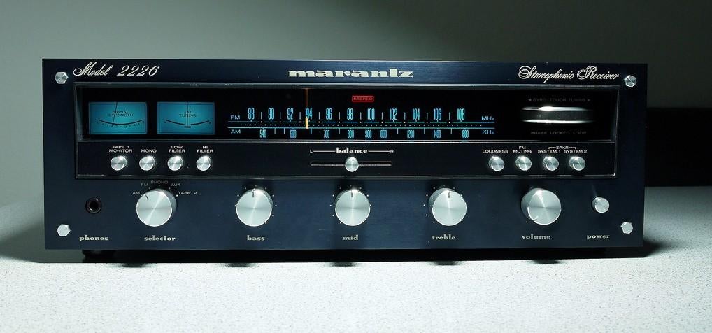 Marantz 2226 receiver, Ophalen, Gebruikt