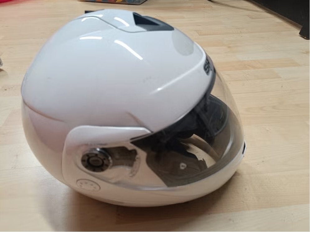 Shark systeem helm motorhelm maat XL met zonnevizier, Systeemhelm, XL, Shark, Ophalen of Verzenden
