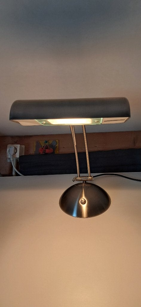 Bureaulamp, halogeen, Ophalen, Gebruikt, Minder dan 50 watt, Met statief