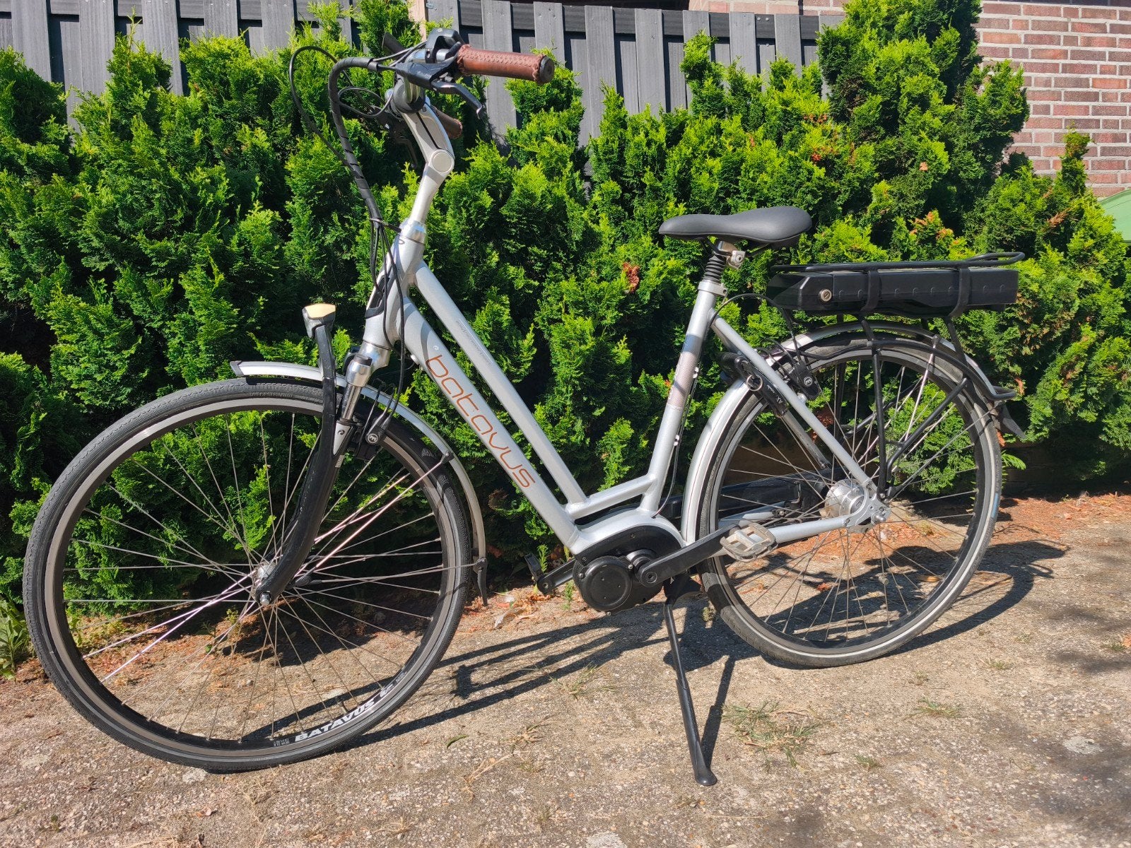 Batavus stream ebike 28 inch 53 cm e-bike, 51 tot 55 cm, Ophalen, Zo goed als nieuw, Batavus