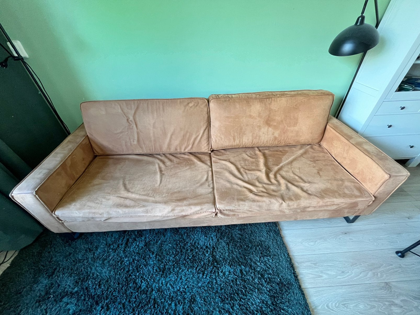 Driezitsbank, Ophalen, Gebruikt, Driepersoons, 75 tot 100 cm